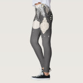 Leggings van de kerstgordel (Links)