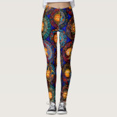 Leggings van de Kosmische Dream: Leggings van de z (Voorkant)