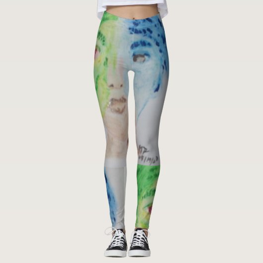 Leggings van de natuur op het gebied van crest (Voorkant)
