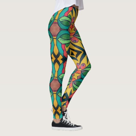 Leggings van de Paradijsvogel (Rechts)