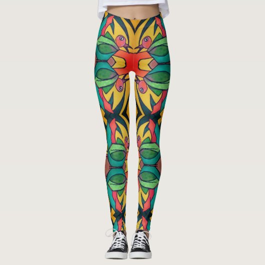 Leggings van de Paradijsvogel (Voorkant)