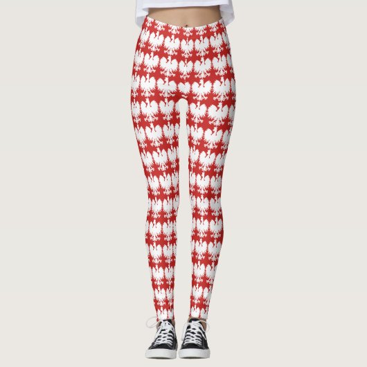 Leggings van de Poolse Eagle (Voorkant)