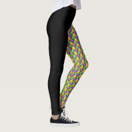 Leggings van de Pop Mardi Gras 3 Diamonds