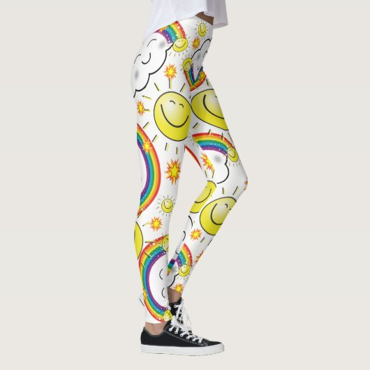 Leggings van de regenboogzon (Rechts)