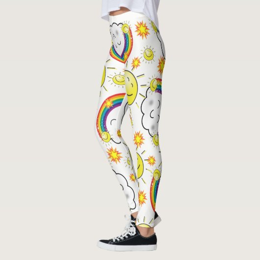 Leggings van de regenboogzon (Links)