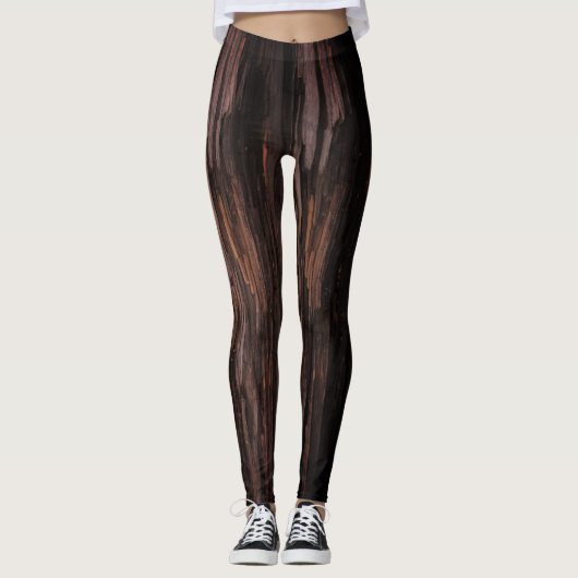 Leggings van de rode boomschors (Voorkant)