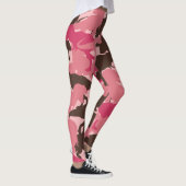 Leggings van de roze Dinosaur Camouflage (Rechts)