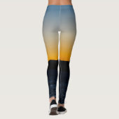 Leggings van de Scottish Isles Sunrise (Achterkant)