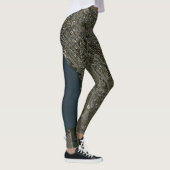 Leggings van de Seattle Sat Map (Rechts)