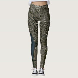 Leggings van de Seattle Sat Map