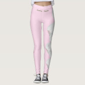 Leggings van de staat Pink Virginia Flowering Dogw (Voorkant)