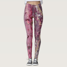 Leggings van de Steen van de Verf Splatter