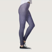 Leggings van de Sterrennacht van de Blauwe Waterve (Rechts)