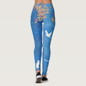 leggings van de tuinbouwstijl graffiti banksy deni (Achterkant)