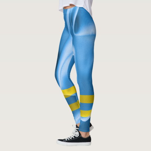 Leggings van de vlag van Aruba (Links)