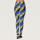 Leggings van de vlag van Barbados (Achterkant)