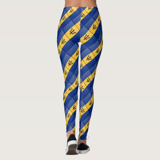 Leggings van de vlag van Barbados (Achterkant)