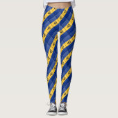 Leggings van de vlag van Barbados (Voorkant)