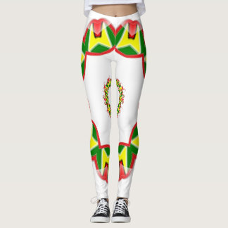 Leggings van de vlag van Guyana