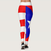 Leggings van de vlag van Puerto Rico (Achterkant)