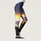 leggings van de vuurgolfzonsondergang. (Rechts)