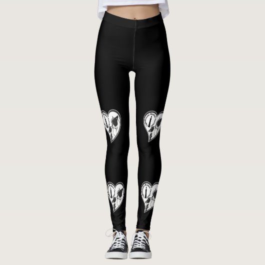 Leggings van de vuurtoren van Boston Terriers (Voorkant)