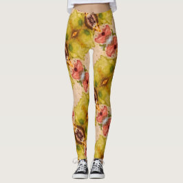 Leggings van de waterverf in Abstracte Vrouwenzuig