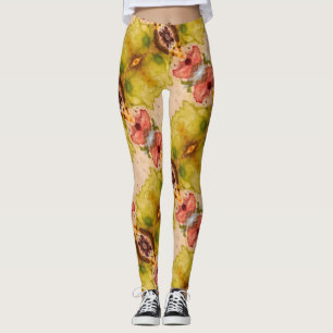 Leggings van de waterverf in Abstracte Vrouwenzuig