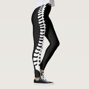 Leggings van de wervelkolom met aanpasbare naam