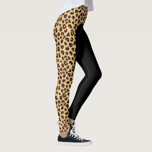 Leggings van de zijband van de luipaard
