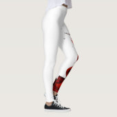 Leggings van de zijde van de rode zijde (enkel bee (Rechts)