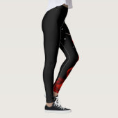 Leggings van de zwarte en de Rode Silken, Aerialis (Rechts)