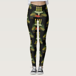 leggings van de zwarte kwanzaa