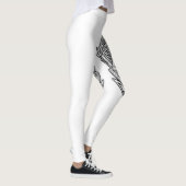 Leggings van de zwarte moderne kettingsport (Rechts)
