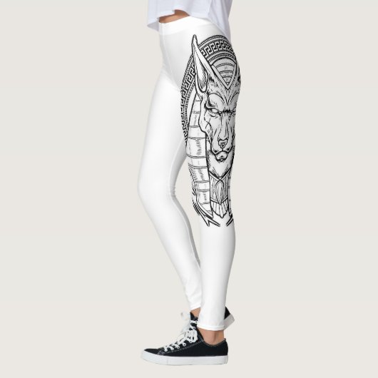 Leggings van de zwarte moderne kettingsport (Links)