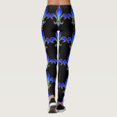 Leggings van de zwarte vlooien (Achterkant)
