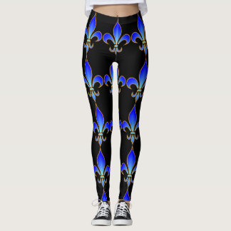 Leggings van de zwarte vlooien