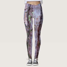 Leggings van dennenboomschors