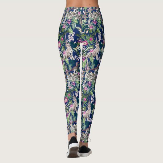 Leggings van dierlijke Oerwouden (Achterkant)