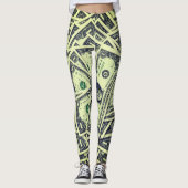 Leggings van Dollar Bill (Voorkant)