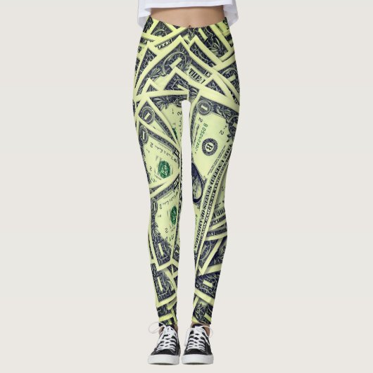 Leggings van Dollar Bill (Voorkant)