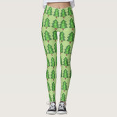 Leggings van een boompje met groene bospijn in de  (Voorkant)