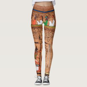 Leggings van Egyptische Hieroglyphs Vrouwen