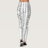 Leggings van Ethiopische Amharic Alphabet Ge'ez Fi (Achterkant)