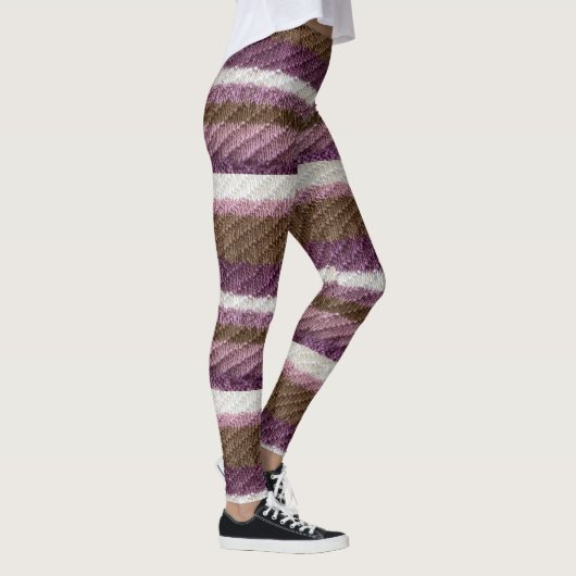 Leggings van faux-breiwerk (Rechts)