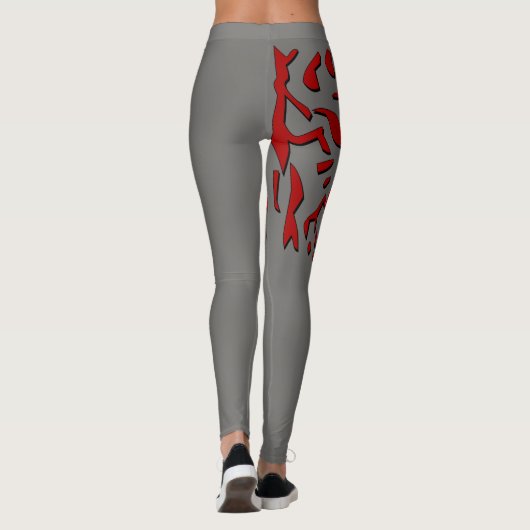 Leggings van Fierce Tiger (Achterkant)