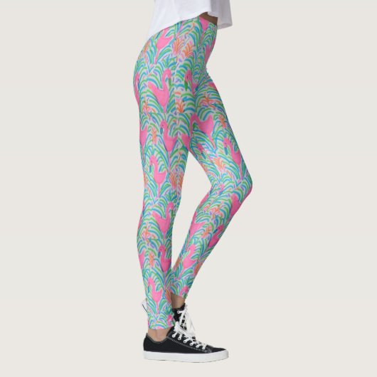 Leggings van Flamingo Oerwoud Party (Rechts)