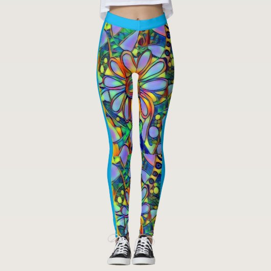 Leggings van Floral Fantasy (Voorkant)