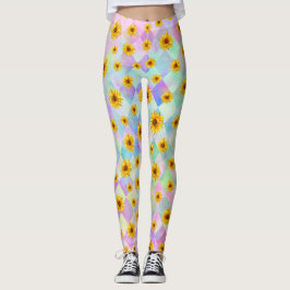 Leggings van Floral Rainbow