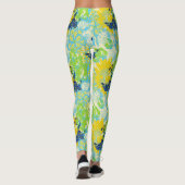 leggings van florale pauw (Achterkant)